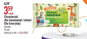 E.Leclerc Chusteczki nawilżane ola baby oferta