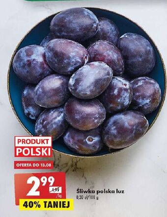 Biedronka Śliwki oferta