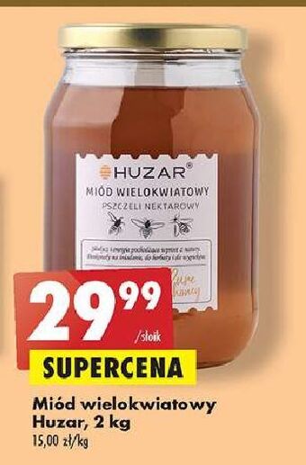 Miod wielokwiatowy huzar