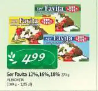 Cezar Delikatesy Mlekovita Ser Favita 12-18% 270 g oferta