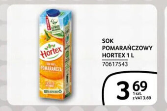 Selgros Hortex Sok pomarańczowy 1 l oferta