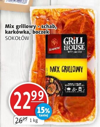 Mix na grilla sokołów