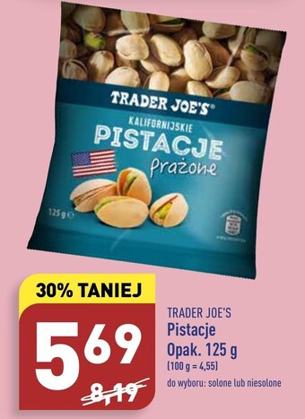 ALDI Pistacje trader joe's oferta