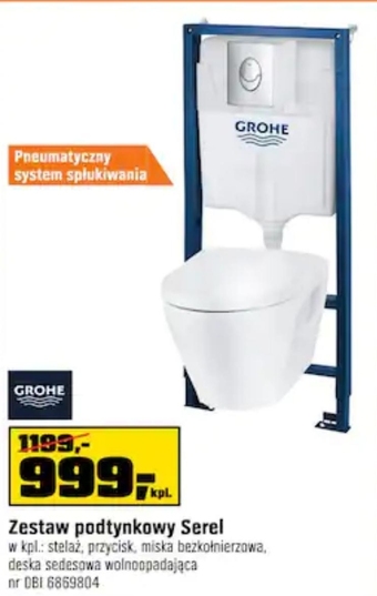 OBI Zestaw podtynkowy grohe oferta