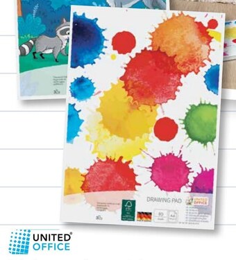 Lidl Blok rysunkowy united office oferta