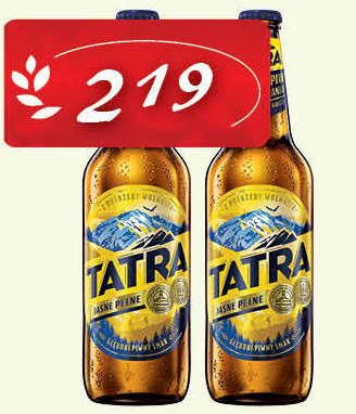 Cezar Delikatesy Tatra piwo jasne pełne 500 ml oferta