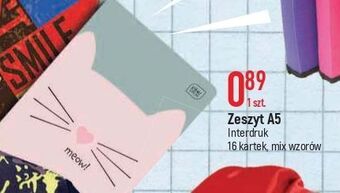 E.Leclerc Zeszyt a5 16 kratka interdruk oferta