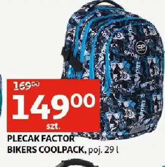 Auchan Plecak szkolny factor coolpack oferta