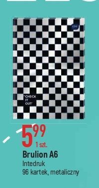 E.Leclerc Brulion a6 96 kartek interdruk oferta