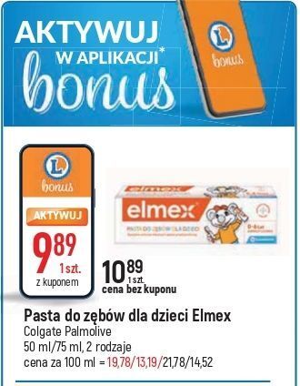 Pasta do zębów 6-12 lat elmex junior