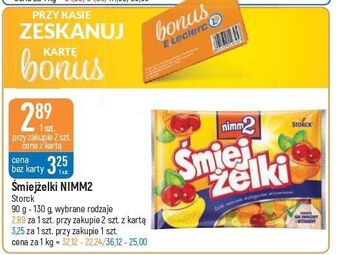 E.Leclerc Żelki nimm2 śmiejżelki oferta