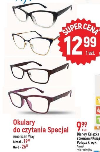 E.Leclerc Okulary do czytania gold american way oferta