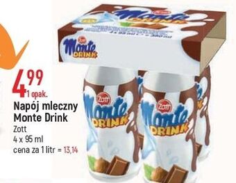 E.Leclerc Napój mleczno-czekoladowy zott monte drink oferta