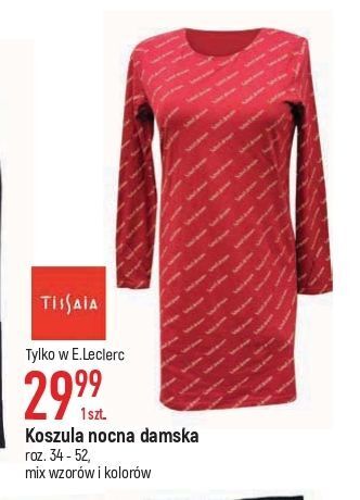 E.Leclerc Koszula nocna damska 34-52 tissaia oferta