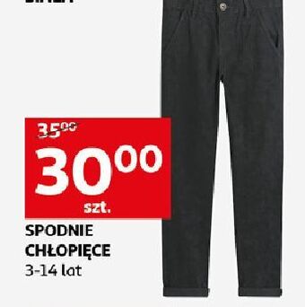 Spodnie chłopięce 3-14 lat