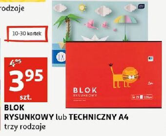 Auchan Blok rysunkowy a4/20 interdruk oferta