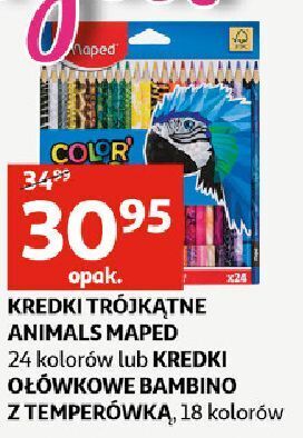 Auchan Kredki colorpeps maped oferta