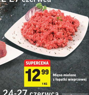 Intermarche Mięso mielone z łopatki wieprzowej 1kg oferta