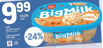 Intermarche Lody Big Milk 1000ml oferta