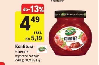 Intermarche Konfitura Łowicz 240g oferta