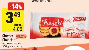 Intermarche Ciastka Chabrior 300g oferta