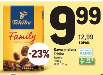 Intermarche Kawa mielona Tchibo Family 500g oferta
