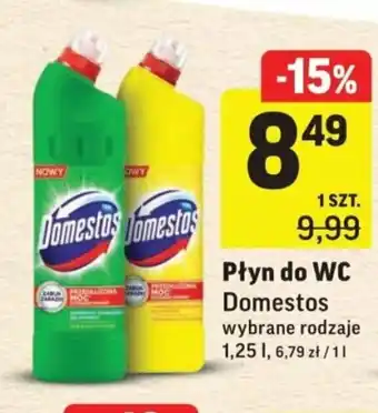 Intermarche Płyn do WC Domestos 1,25l oferta