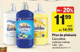Intermarche Płyn do płukania Coccolino 1,45-1,8l oferta