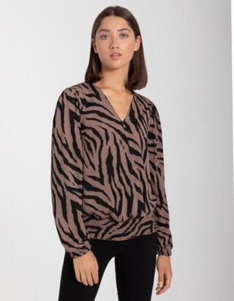 Takko Fashion Dział damski bluzka - ściągacz na dole oferta