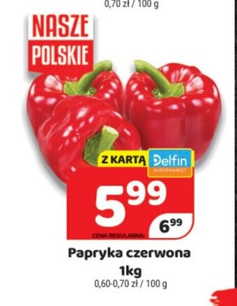 Delfin Papryka czerwona 1 kg oferta