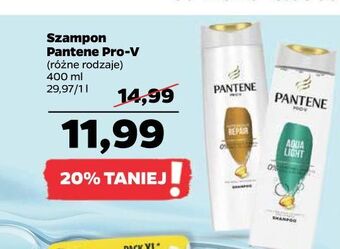 Netto Szampon intensive repair pantene pro-v oferta