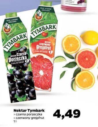 Netto Nektar czerwony grejpfrut tymbark 1936 oferta