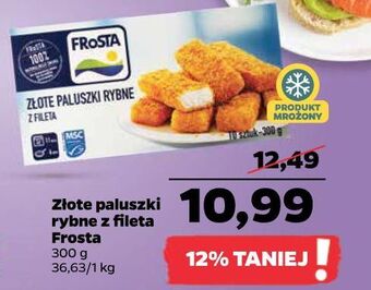 Złote paluszki rybne frosta