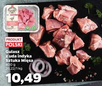 Netto Gulasz z uda indyka sztuka mięsa oferta