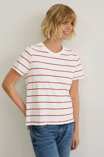 C&A T-shirt - w paski oferta
