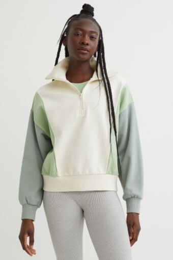 H&M Bluza treningowa w bloki kolorów oferta