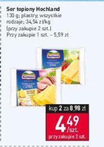 Stokrotka Hochland Ser topiony 130 g oferta