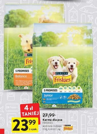 Intermarche Friskies Karma dla psa 3 kg oferta