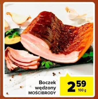 Carrefour Mościbrody Boczek wędzony 100 g oferta