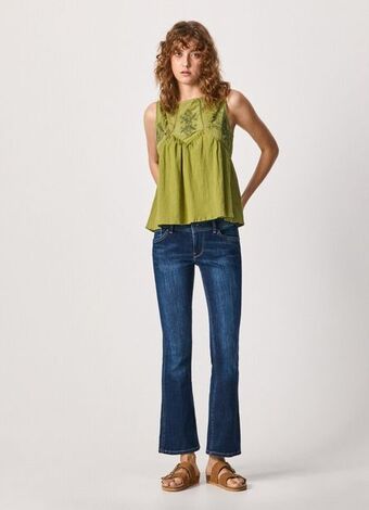 Pepe Jeans New pimlico regular fit mid waist jeans oferta