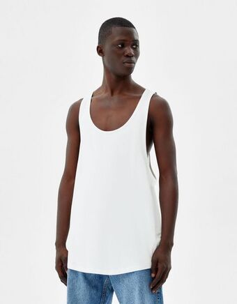 Bershka Top bez rękawów typu gym fit oferta