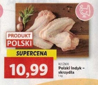 Lidl Rzeźnik Polski indyk - skrzydła 1 kg oferta