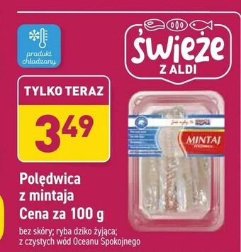 ALDI Polędwica z mintaja oferta