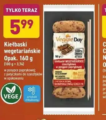 ALDI Kiełbaski wegetariańskie Opak. 160 g oferta