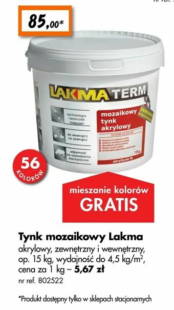 Bricoman Tynk mozaikowy Lakma oferta