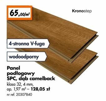 Bricoman Panel podłogowy SPC, dąb camelback oferta