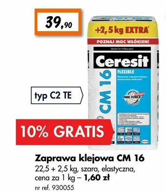 Bricoman Zaprawa klejowa CM 16 oferta