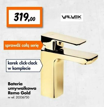 Bricoman Bateria umywalkowa Remo Gold oferta