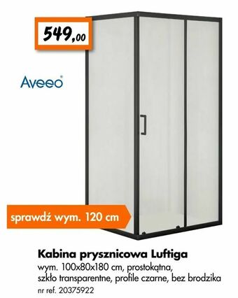 Bricoman Kabina prysznicowa Luftiga oferta