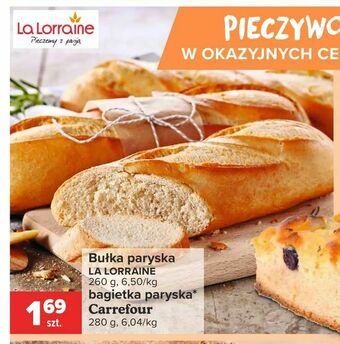 Carrefour Bułka paryska, Bagietka paryska oferta